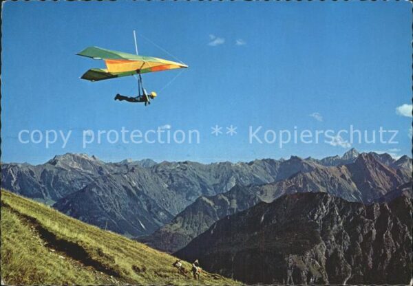 Drachenflug Alpen