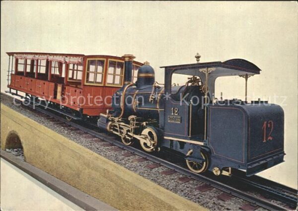 Lokomotive Dampflokomotive Vitznau-Rigibahn 1912 V
