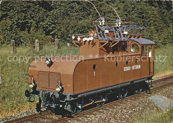 Lokomotive Einphasenwechselstromlokomotive 1904 Se