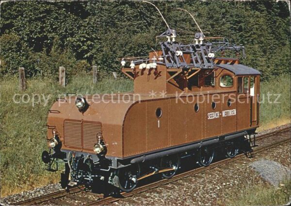 Lokomotive Einphasenwechselstromlokomotive 1904 Se