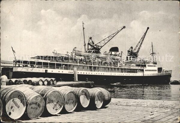 Dampfer Oceanliner President de Cazalet Alger