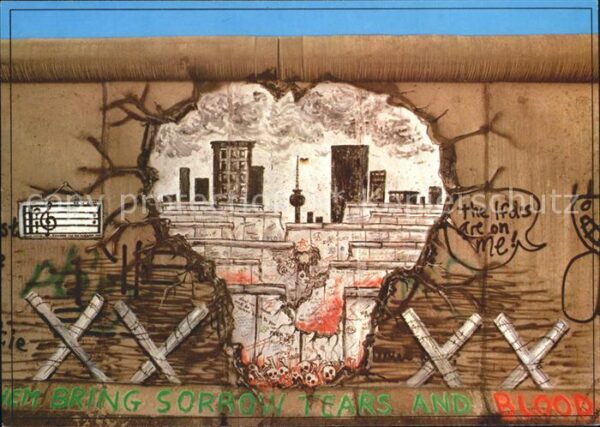 Berliner Mauer Berlin Wall Graffity Kochstrasse