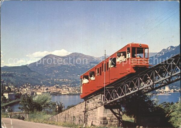 Zahnradbahn Funicolare Monte San Salvatore Lugano-P