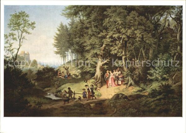Richter Ludwig Brautzug im Frühling