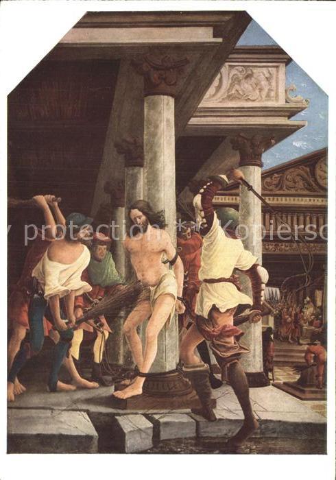 Kuenstlerkarte Albrecht Altdorfer Geisselung Christi