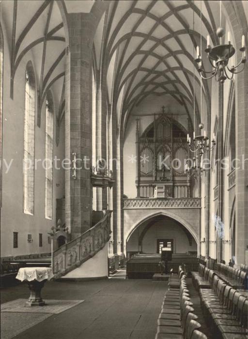 Kirchenorgel Stadtkirche Mittweida