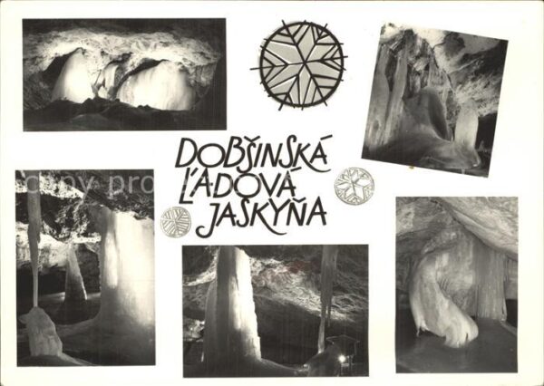 Hoehlen Caves Grottes Dobsinska l'Adova Jaskyna Slowakei