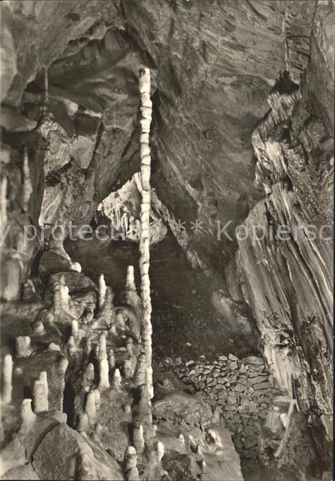 Hoehlen Caves Grottes Hermannshöhle Rübeland Harz 8000-jährig