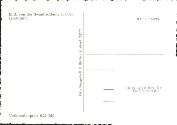 Leuchtturm Lighthouse Swantischlucht – Bild 2