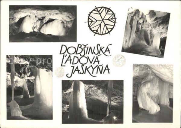 Hoehlen Caves Grottes Dobsinska l'Adova Jaskyna
