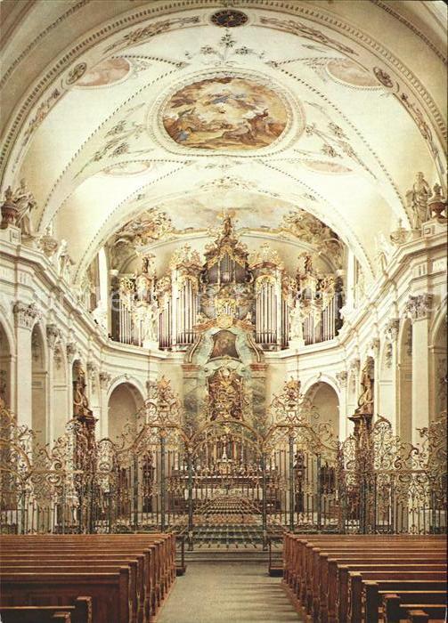Kirchenorgel Kloster Fischingen Schweiz