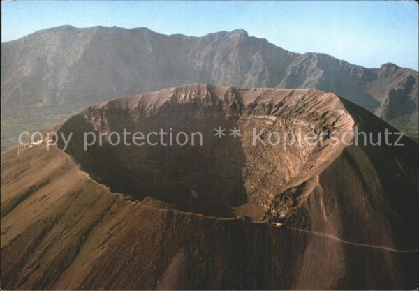 Vulkane Geysire Vulcans Geysers Vesuvio Cratere Veduta aerea