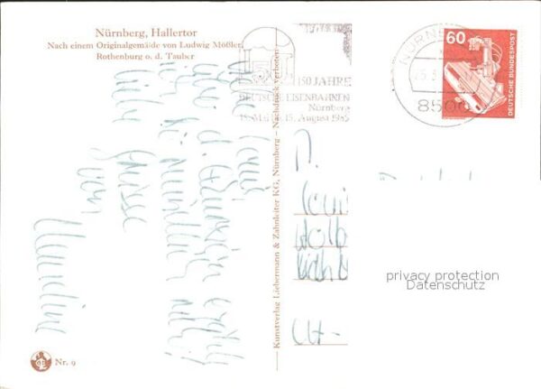 Moessler L. Nürnberg Hallertor – Bild 2