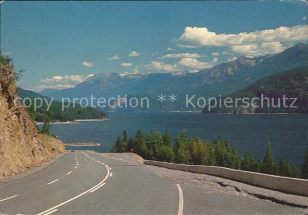 Autobahn Kootenay Lake British Columbia Highways