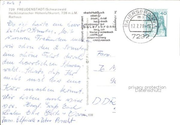Freudenstadt Rathaus – Bild 2