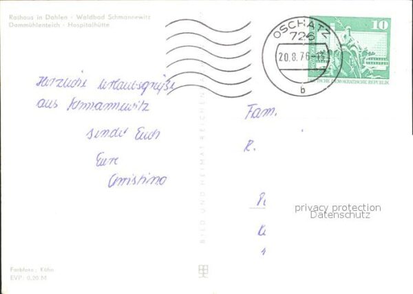 Dahlen Sachsen Rathaus Waldbad Schmannwitz Hospitalhüt – Bild 2