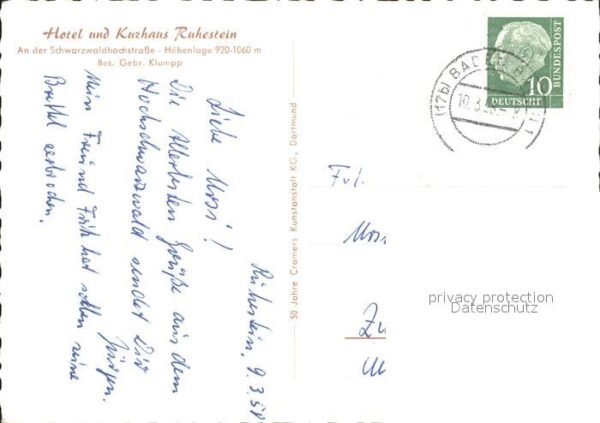 Baiersbronn Schwarzwald Hotel und Kurhaus Ruhestein – Bild 2