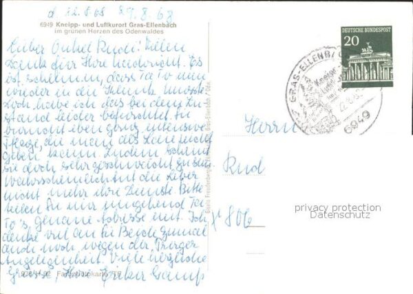 Grasellenbach Dorfansicht – Bild 2