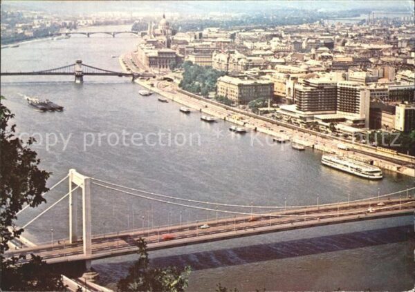 Budapest Brücke Stadtansicht