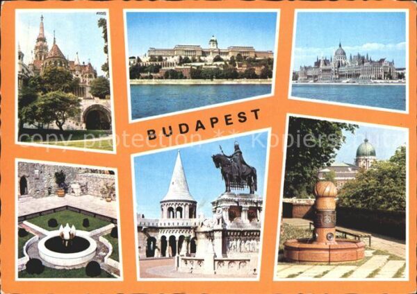 Budapest Brunnen Denkmal