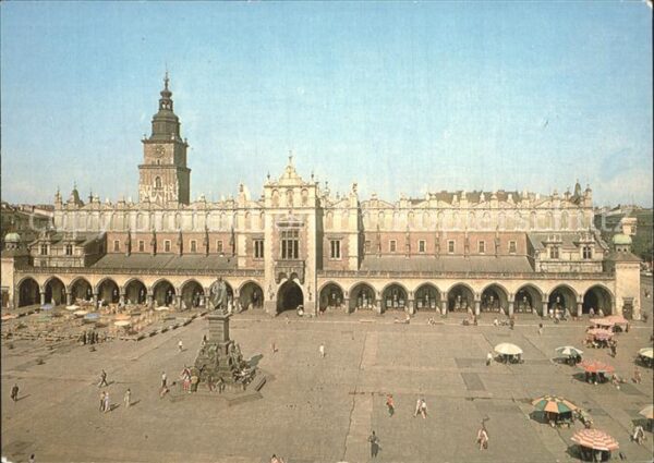 Krakow Krakau Rynek Glowny-Sukiennice