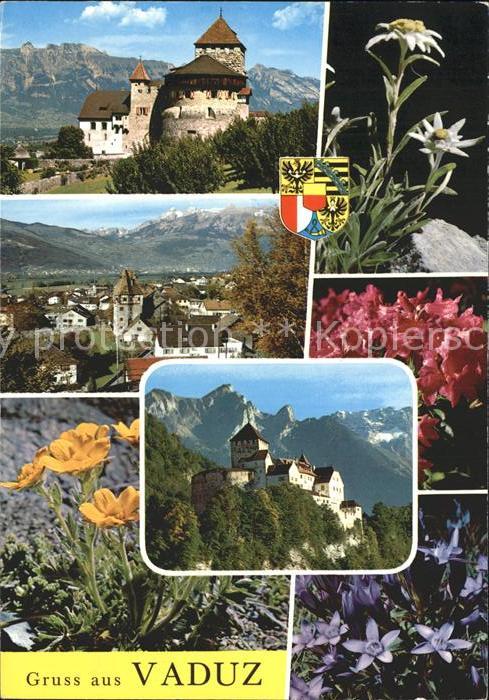 Vaduz Blumen Schloss