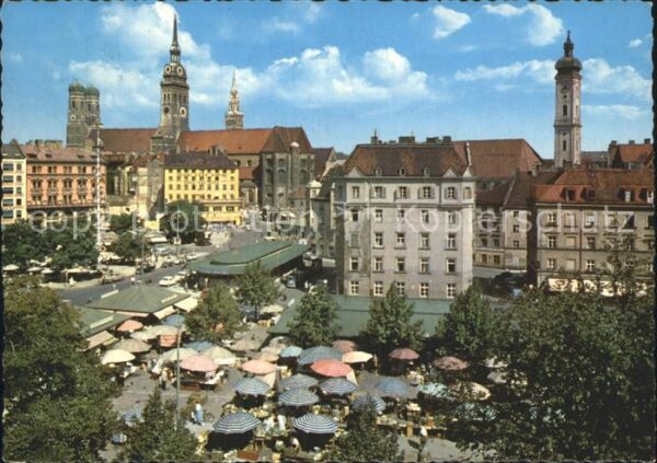 Muenchen Viktualienmarkt