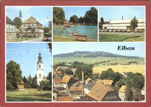 Eibau Freibad Sporthalle Am Kottmar Kirche
