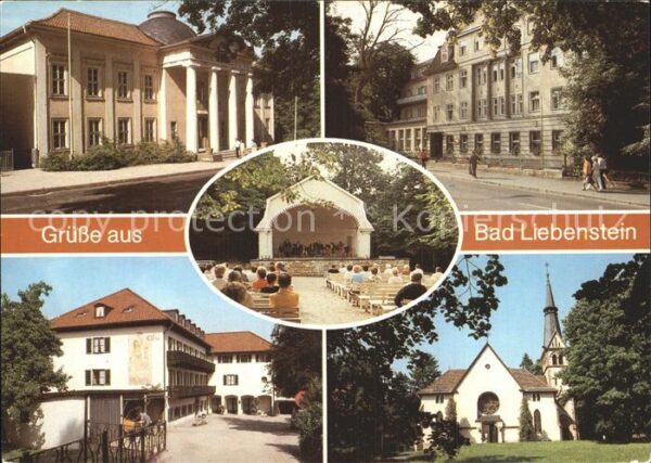 Bad Liebenstein Klubhaus Sanatorium Gefroi Musikpavillo