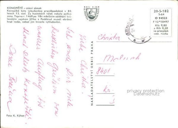 Konopiste Tschechien Burg – Bild 2