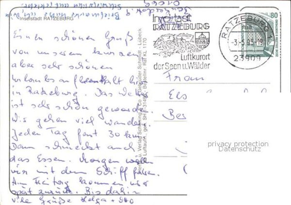 Ratzeburg Inselstadt Fliegeraufnahme – Bild 2