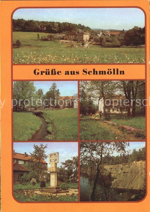 Schmoelln-Putzkau Teilansicht FDGB Erholungsheim Neuschmö