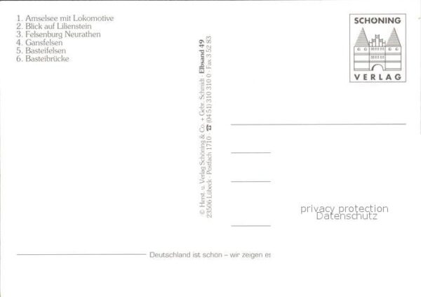 Saechsische Schweiz Amselsee mit Lokomotive Lilienstein Fel – Bild 2