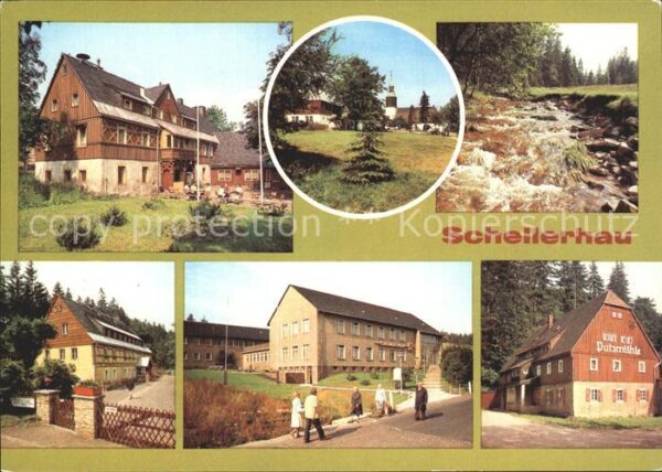 Schellerhau HOG Gebirgshof Kirche Tal der Roten Wei