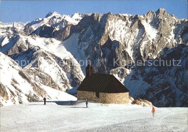 Zugspitze Bergkirchlein mariae Heimsuchung am Zug