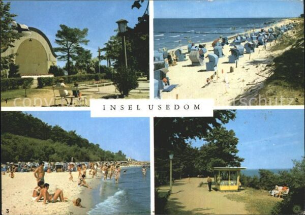 Usedom Zempin Musikpavillon Strand Koserow Str