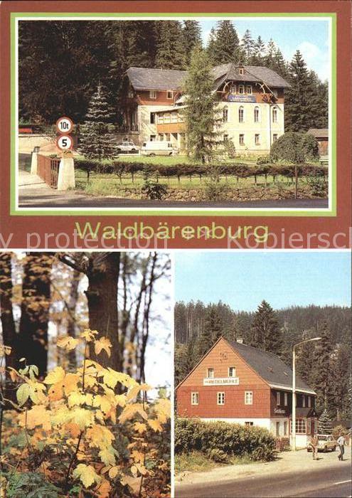 Waldbaerenburg Ferienheim Schäfermühle des VEB Radeber