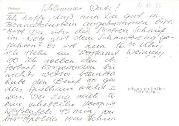 Weimar Thueringen Wittumspalais – Bild 2