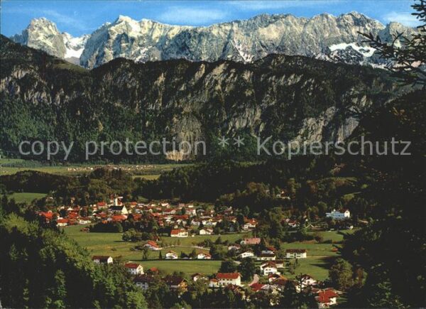 Oberaudorf mit Kaisergebirge