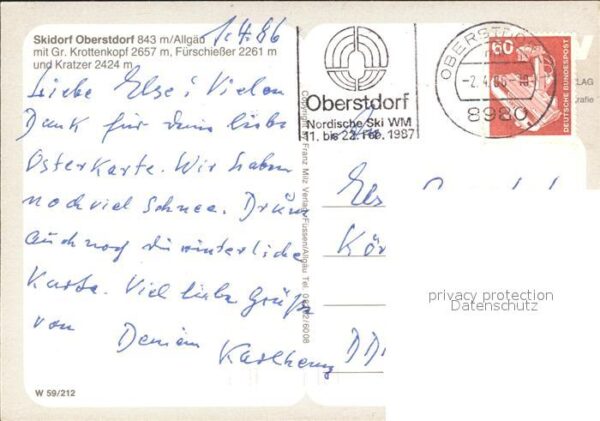 Oberstdorf mit Krottenkopf Fürschiesser und Kratze – Bild 2