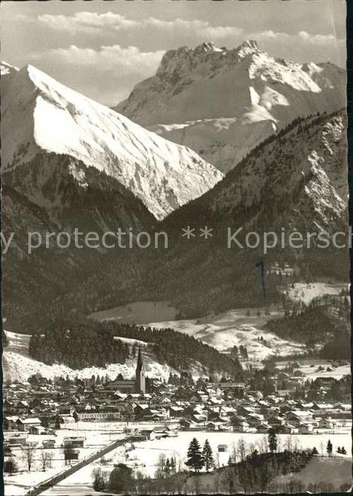 Oberstdorf im Allgäu Totalansicht