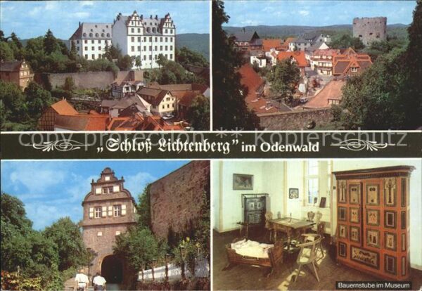 Fischbachtal Odenwald Schloss Lichtenberg Ruine Bauernstube i