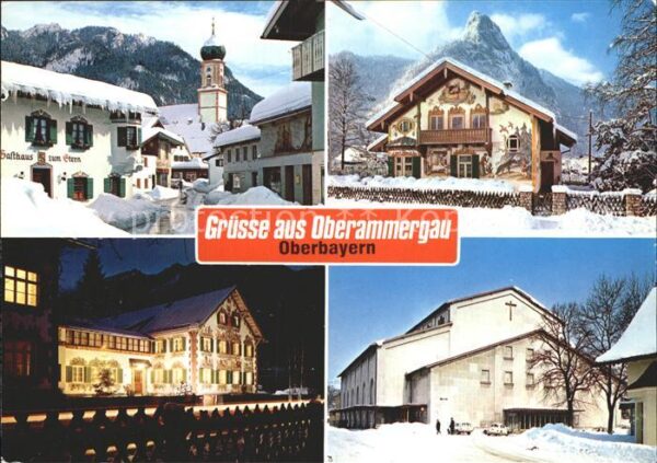 Oberammergau Pfarrkirche St Peter und Paul Rotkäppch