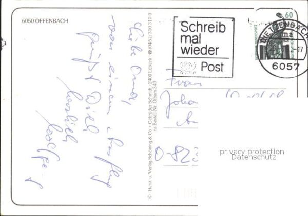 Offenbach Main Hochhaus Kirche Halle Rathaus – Bild 2