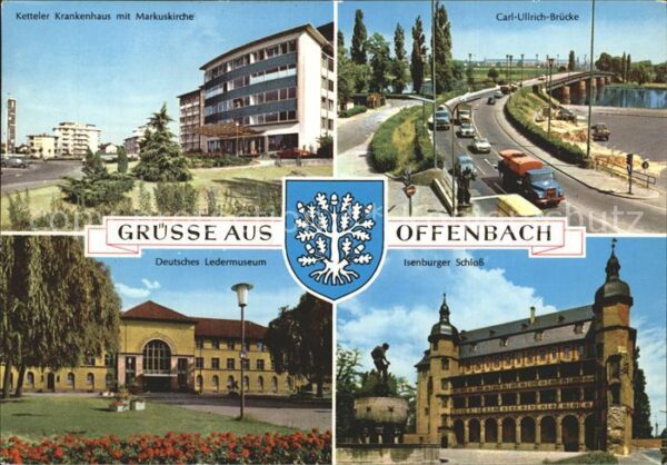 Offenbach Main Ketteler Krankenhaus Marienkirche Carl