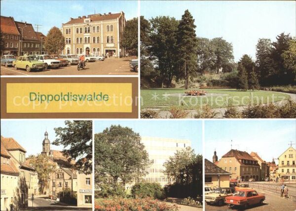 Dippoldiswalde Osterzgebirge VdN Ehrenhain Clemens Holzschuh Park In