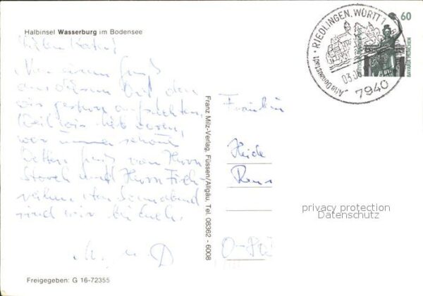 Wasserburg Bodensee Fliegeraufnahme – Bild 2