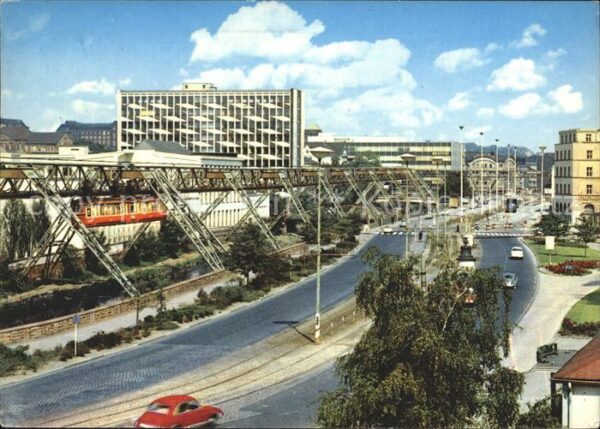 Wuppertal Friedrich Engels Alle Schwebebahn