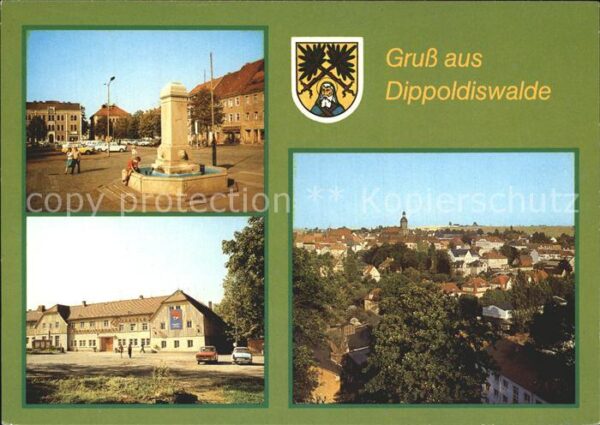 Dippoldiswalde Osterzgebirge PdF Kreiskulturhaus Parksäle Teilansich