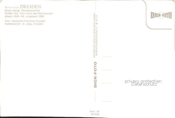 Dresden Ehem kgl Residenzschloss – Bild 2